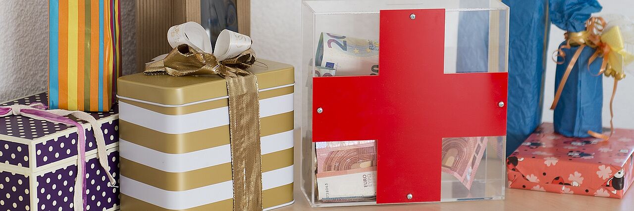 Spenden statt schenken